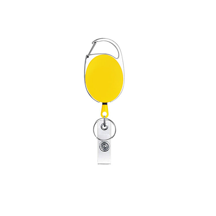 Wholesale Colorful Zinc Alloy Telescopic High Rebound Easy Pull Keychain Card Holder